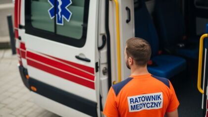Policjanci z Bielsku-Białej uratowali kobietę w krytycznym stanie zdrowia