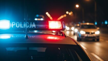 Półnagi nastolatek brutalnie atakuje strażników miejskich w Bielsku-Białej!